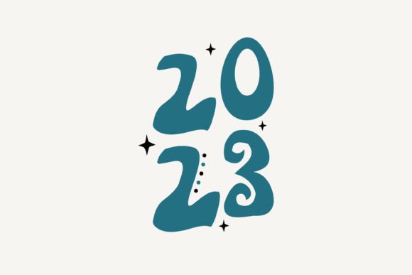 2023 New Year SVG Design Reviewed for Real Embroidery Use