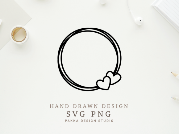 Circle Frame Svg Round Outline Heart Review
