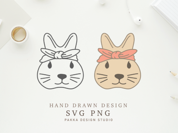 Cute Bunny Face Bandana SVG PNG: Real Project Review
