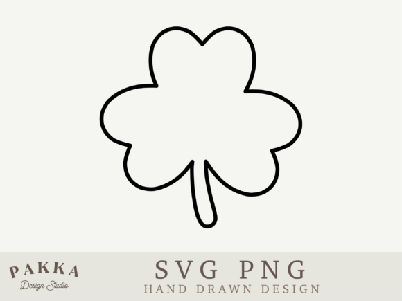 Shamrock SVG PNG Sublimation Clip Art