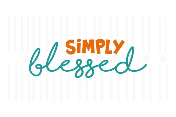 Simply Blessed,Thanksgiving SVG