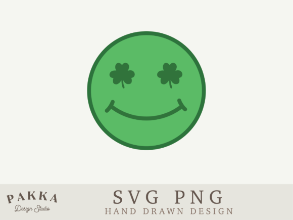 Smiley with Shamrock Eyes Layered Svg: Designer's Review